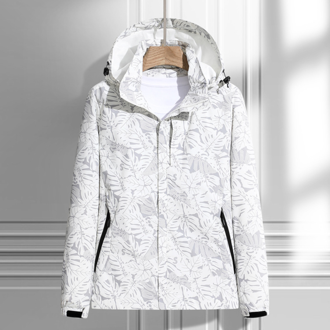 Women's Hooded Jacket with Zipper | Waterproof 5