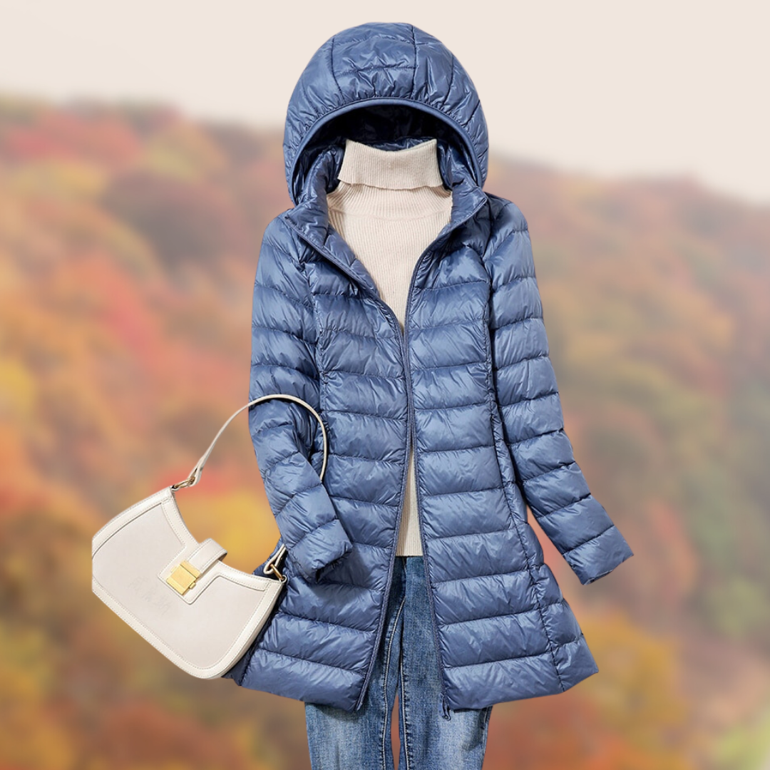 Women's Hooded Rain Jacket | Long Sleeve 0