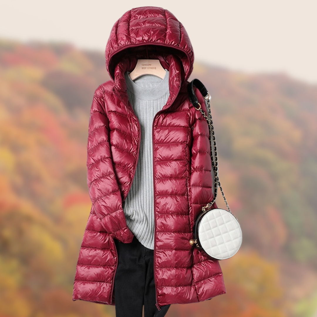 Women's Hooded Rain Jacket | Long Sleeve 5
