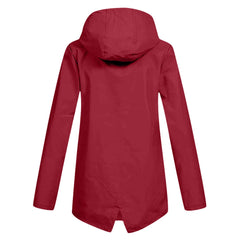 Women's Hooded Rain Jacket | Waterproof 2