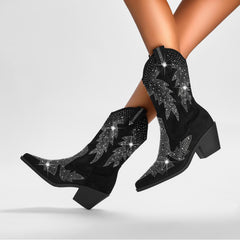 Women's Mid-Calf Cowboy Boots | Stylish 2