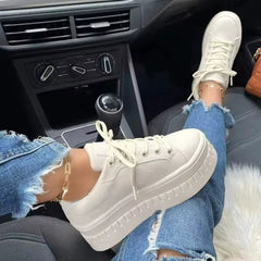 Women's Sneakers - Plateau Design – Stylish & Comfortable 2