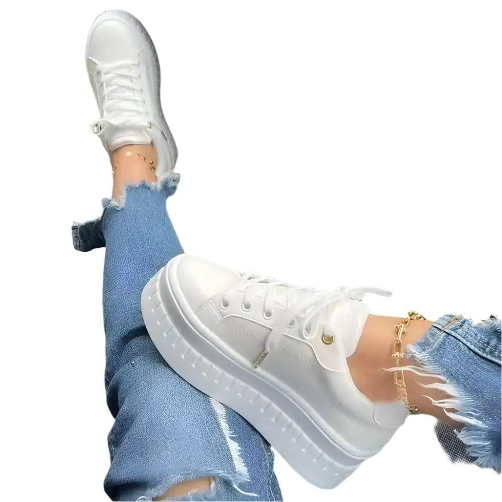Women's Sneakers - Plateau Design – Stylish & Comfortable 4
