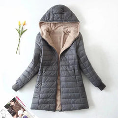 Women's Winter Fleece Jacket | With Hood 2