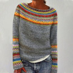 Women's Winter Sweater Vintage Design – Soft Knitted Sweater | DANIQUE 0
