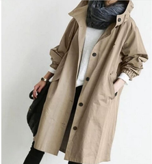 Women's rain jacket | With button closure at the front 0