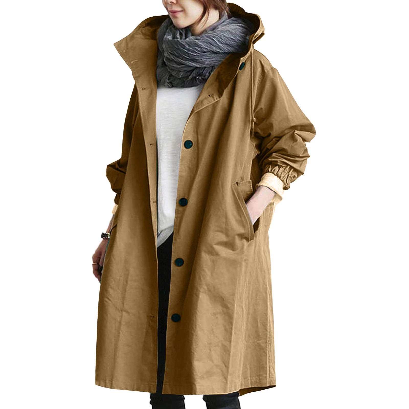 Women's rain jacket | With button closure at the front 1