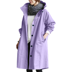 Women's rain jacket | With button closure at the front 2