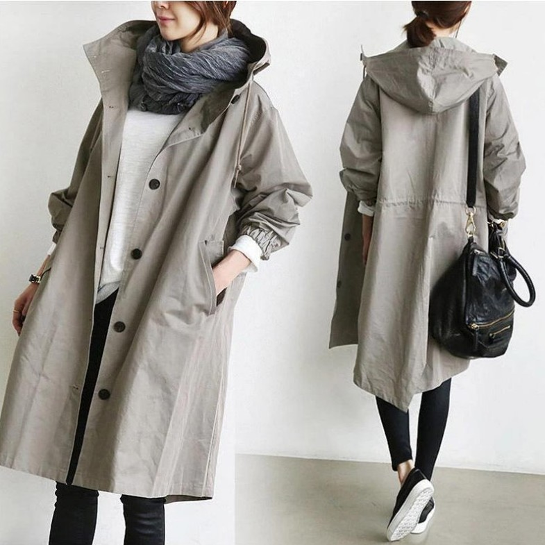 Women's rain jacket | With button closure at the front 8