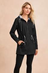 Women's transitional sports jacket with a hood for everyday use 1