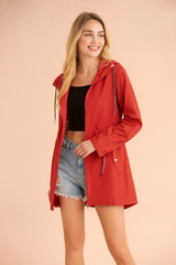 Women's transitional sports jacket with a hood for everyday use 2