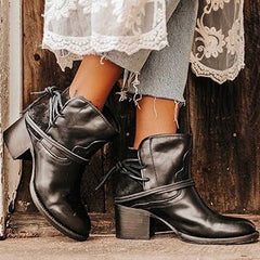 Women's vintage dirndl shoes | Ankle boots 1