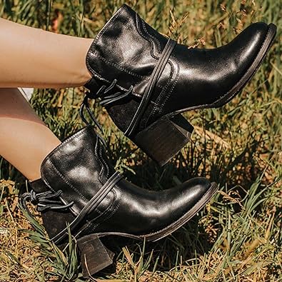 Women's vintage dirndl shoes | Ankle boots 3