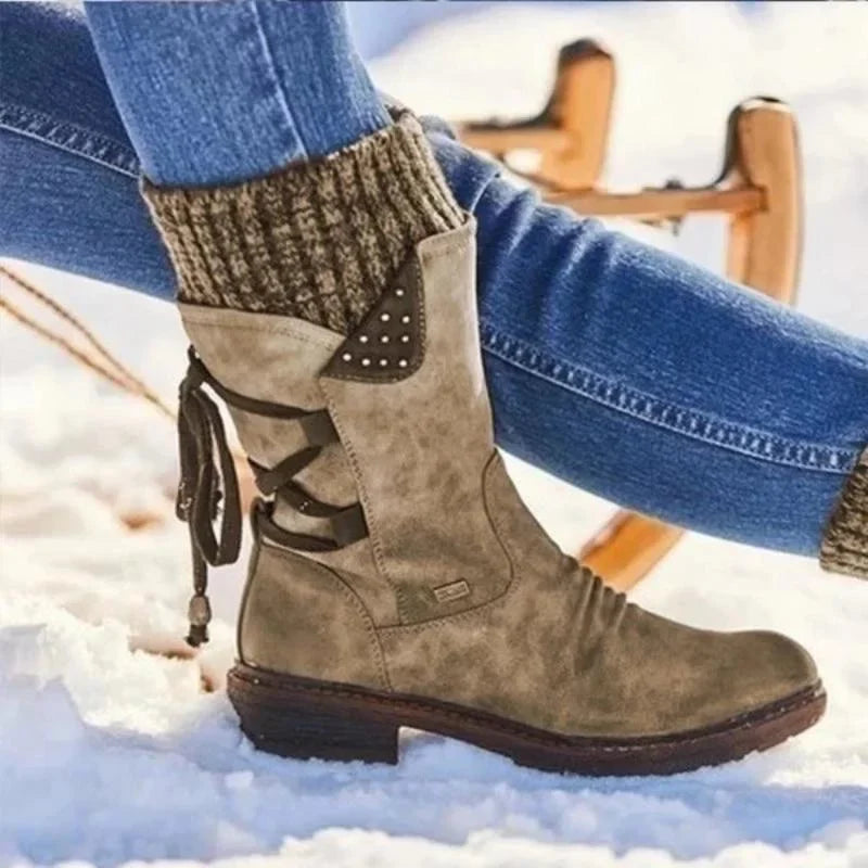 Women's winter ankle boots | Lace-up 7
