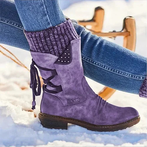 Women's winter ankle boots | Lace-up 8