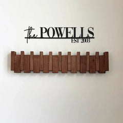 Wooden piano coat rack - HarmonyCoat 3
